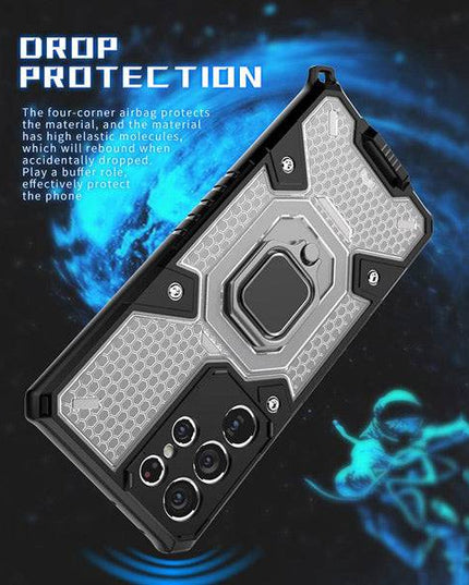 Super Cooling Armor Ring Honeycomb style Case For Samsung - Libiyi