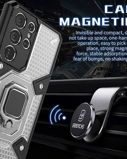 Super Cooling Armor Ring Honeycomb style Case For Samsung - Libiyi