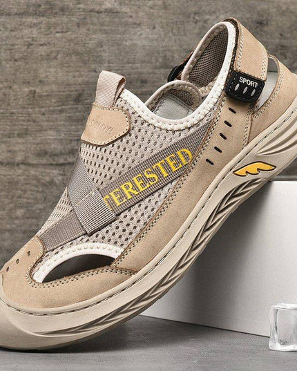 Libiyi Men's Outdoor Hiking Sandals Breathable River Upstream Shoes - Libiyi