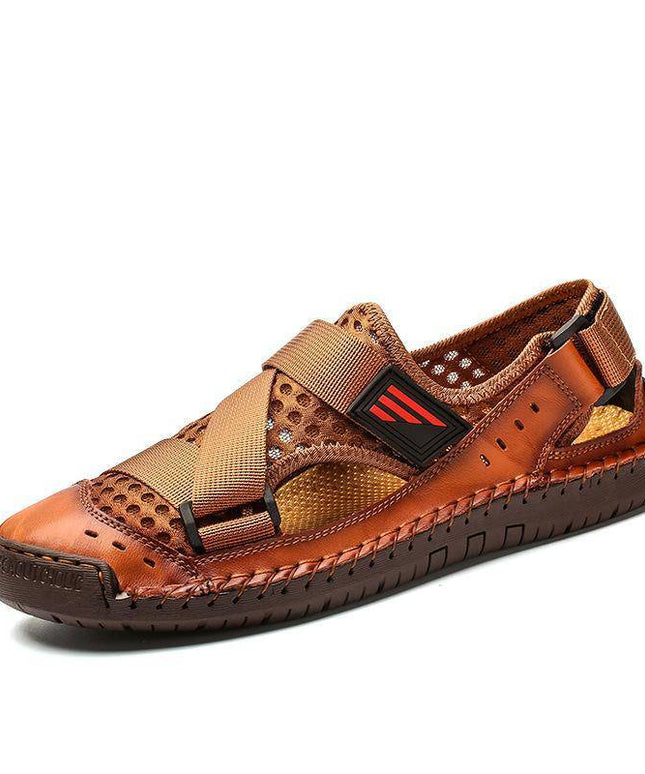 Libiyi Men's Casual Beach Breathable Plus Size Sandals - Libiyi