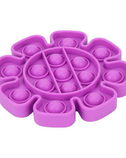 Pop It Fidget Toy, Push Pop Bubble Fidget Sensory Toy - Libiyi