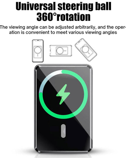 15W Fast Wireless Magnetic Strong Suction Charger Car Holder Air Vent Bracket For iPhone - Libiyi