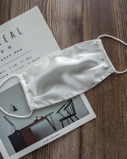 3PC Mulberry Silk Knitted Breathable Mask Men Women Skin-Friendly Soft Anti Dust Washable Reusable Face Mask Summer Thin Mask - Libiyi