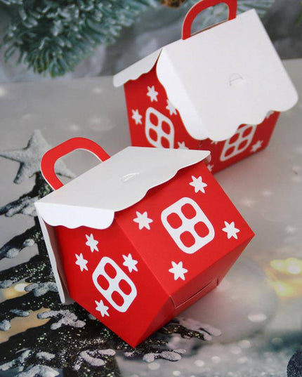 Christmas Candy DIY Paper Box (10pcs) - Libiyi