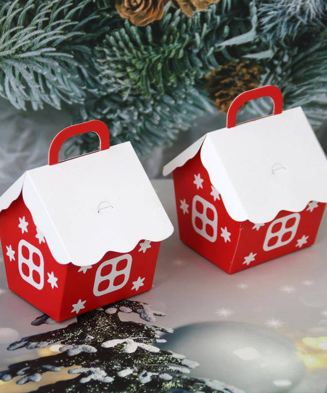 Christmas Candy DIY Paper Box (10pcs) - Libiyi