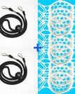 White / 9PCS-Best Deal!(Get 45% OFF) / With Lanyards(2Pcs)